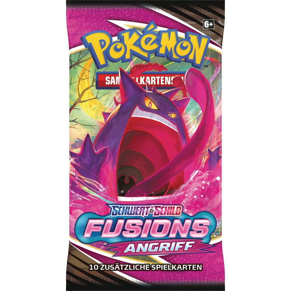 Pokémon Sammelkarten Schwert und Schild Fusions Angriff Booster