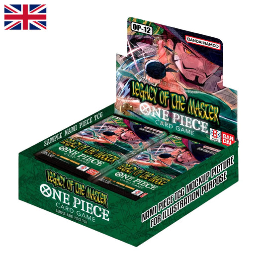 One Piece Card Game OP 12 Legacy of the Master Booster Display Englisch