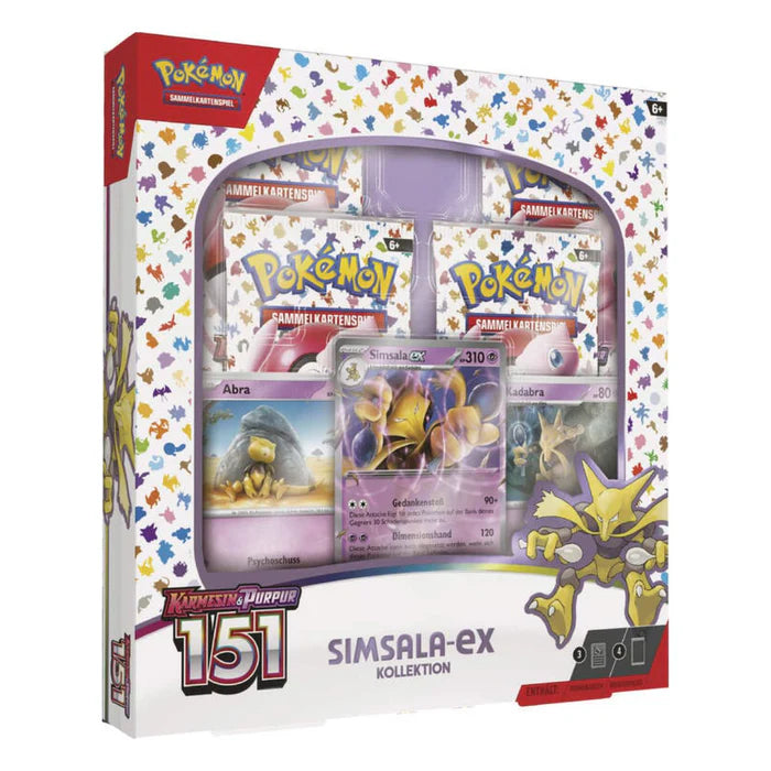 Karmesin & Purpur - Pokémon 151 - Simsala Ex Kollektion