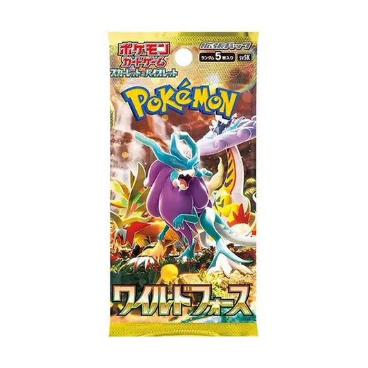 Pokémon Wild Force Booster - Japanisch