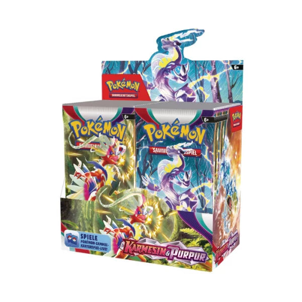 Pokémon Karmesin & Purpur Display - Deutsch
