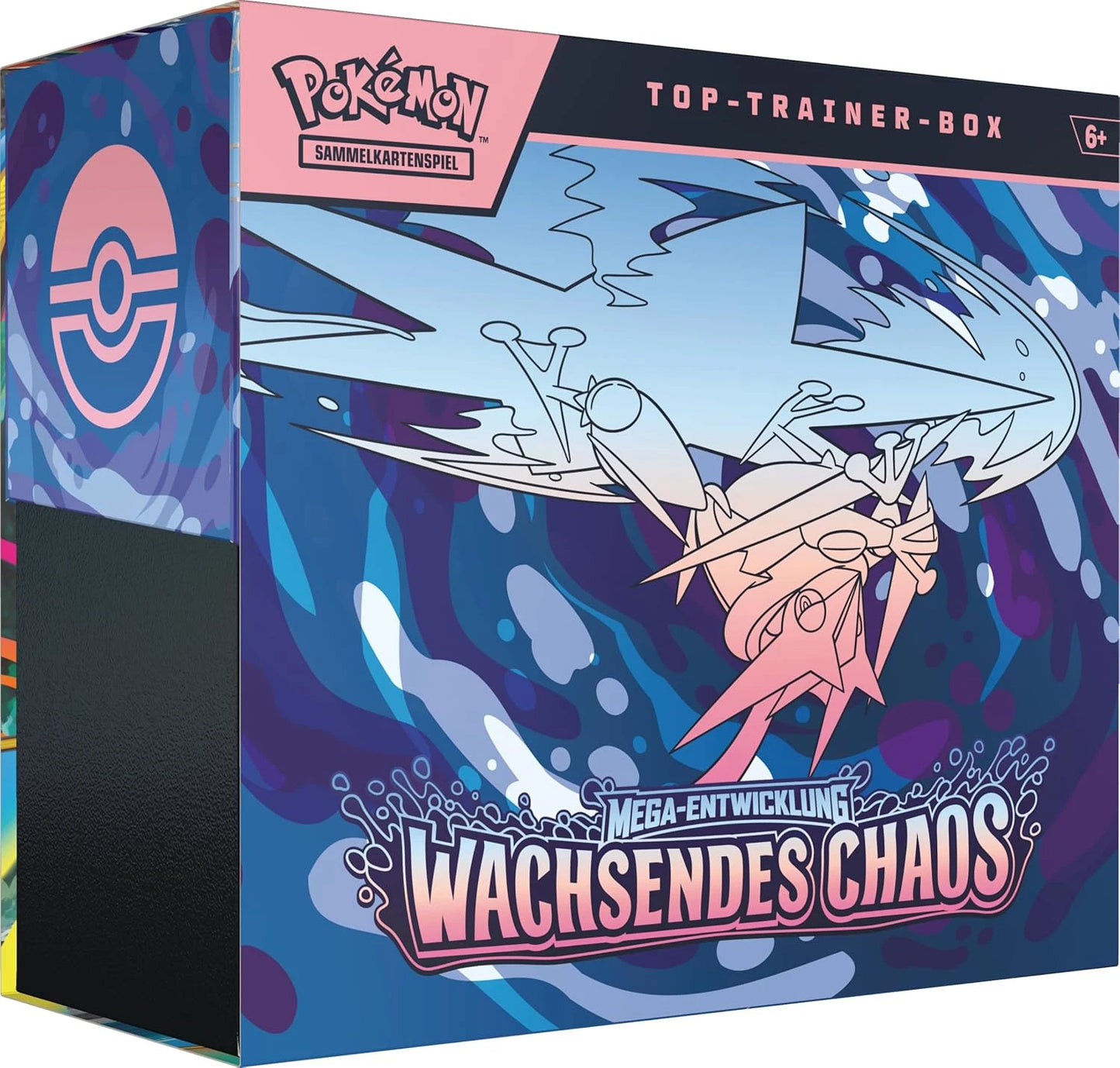 Pokemon Mega Entwicklung - Wachsendes Chaos Top Trainer Box Deutsch