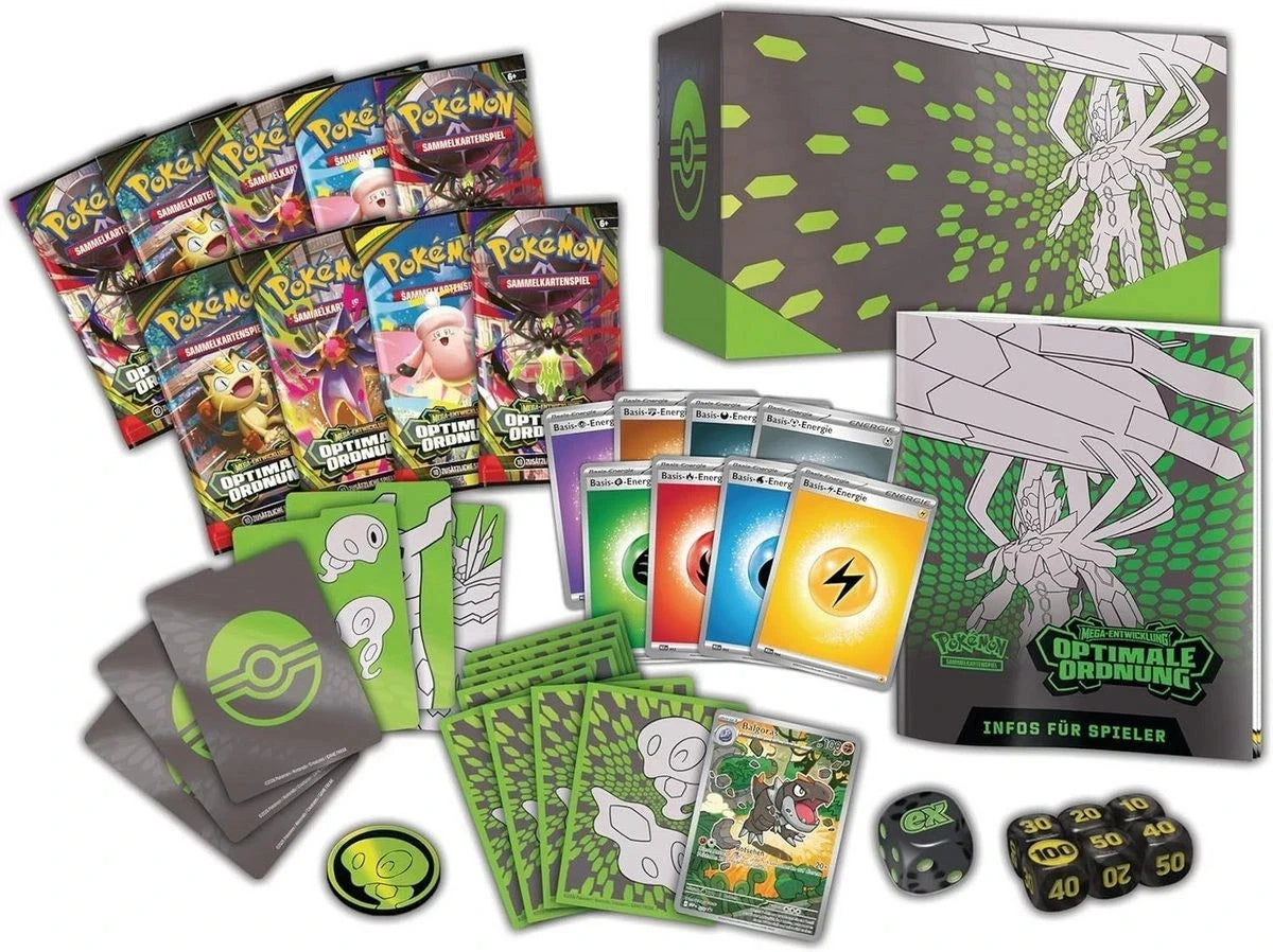 Pokémon Optimale Ordnung - TTB - Top Trainer Box - Deutsch