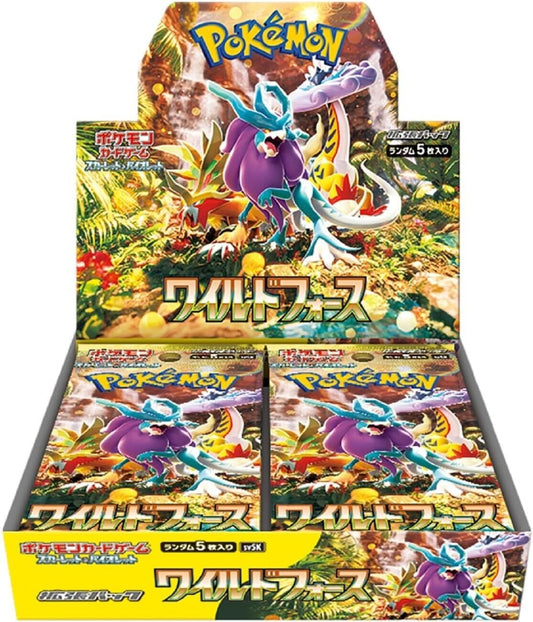 Pokémon Wild Force Display - Japanisch