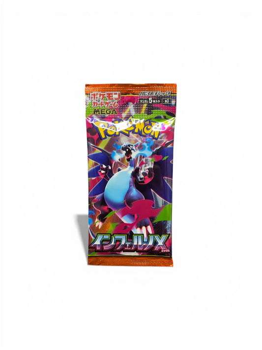 Pokémon InfernoX Einzelbooster (Japanisch) | Original TCG Booster