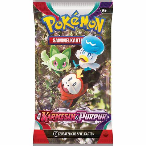 Pokémon - Booster - Karmesin & Purpur