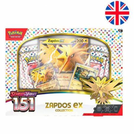 Scarlet & Violet - Pokémon 151 - Zapdos ex Box (ENG)