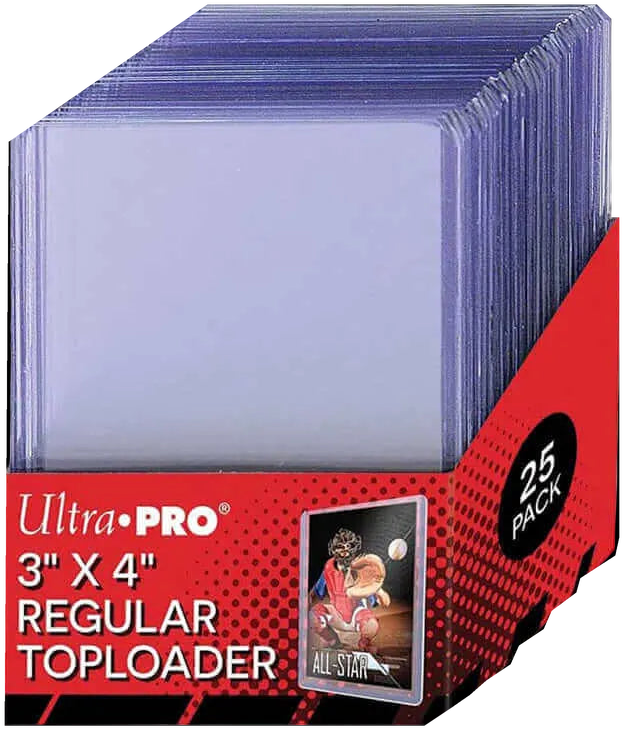 Ultra PRO Regular Toploader in roter Verpackung