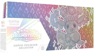 Pokémon Evoli Super-Premium-Kollektion mit italienischer Beschriftung, seitliche Ansicht