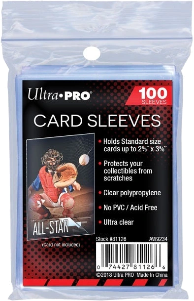 Ultra PRO Card Sleeves, Packung mit 100 Kartenhüllen